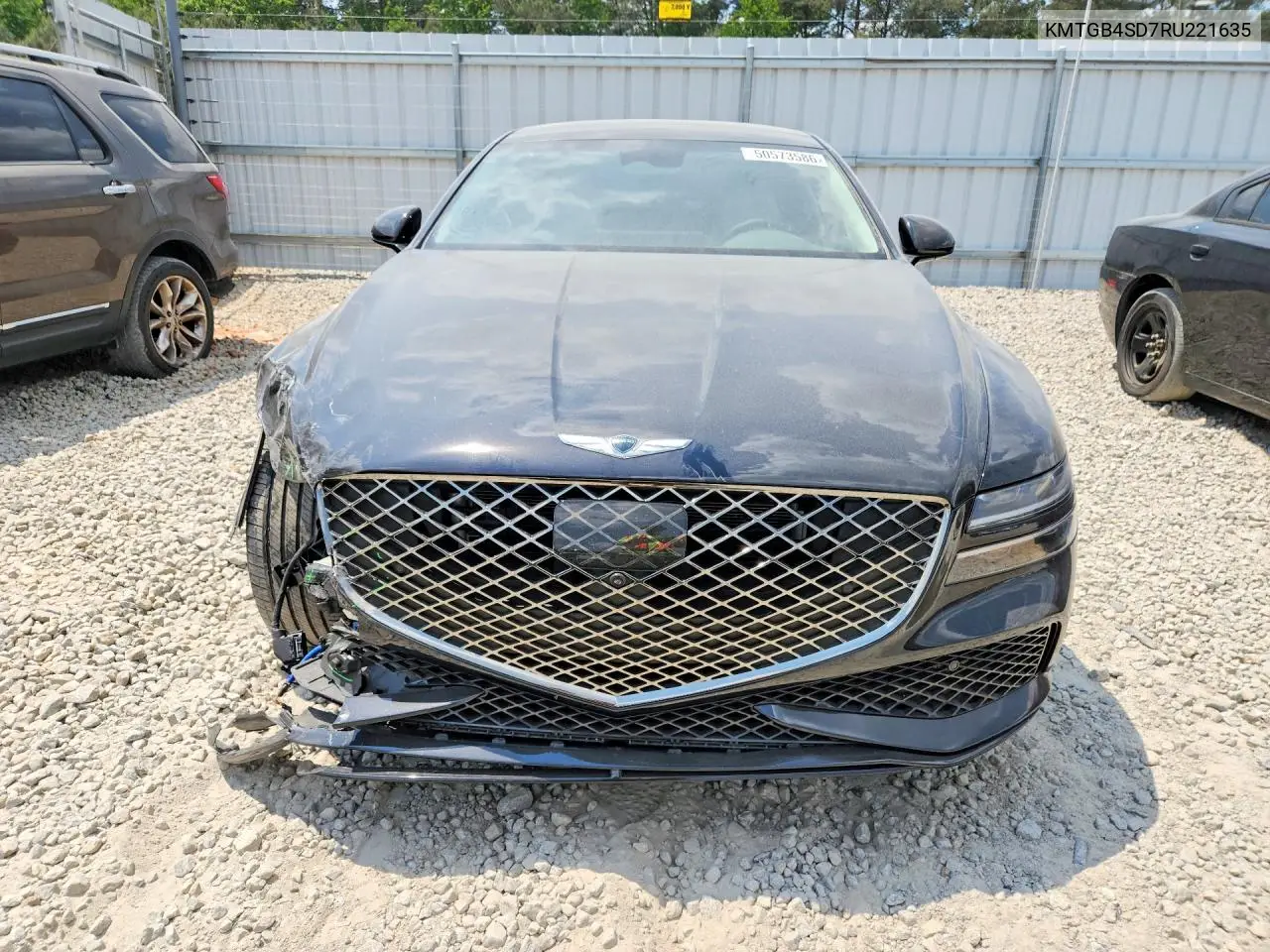 2024 Genesis G80 3.5T Sport VIN: KMTGB4SD7RU221635 Lot: 50573586