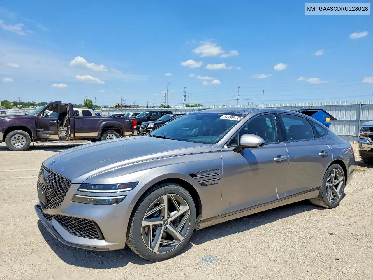 2024 Genesis G80 Sport Prestige VIN: KMTGA4SCDRU228028 Lot: 54995626