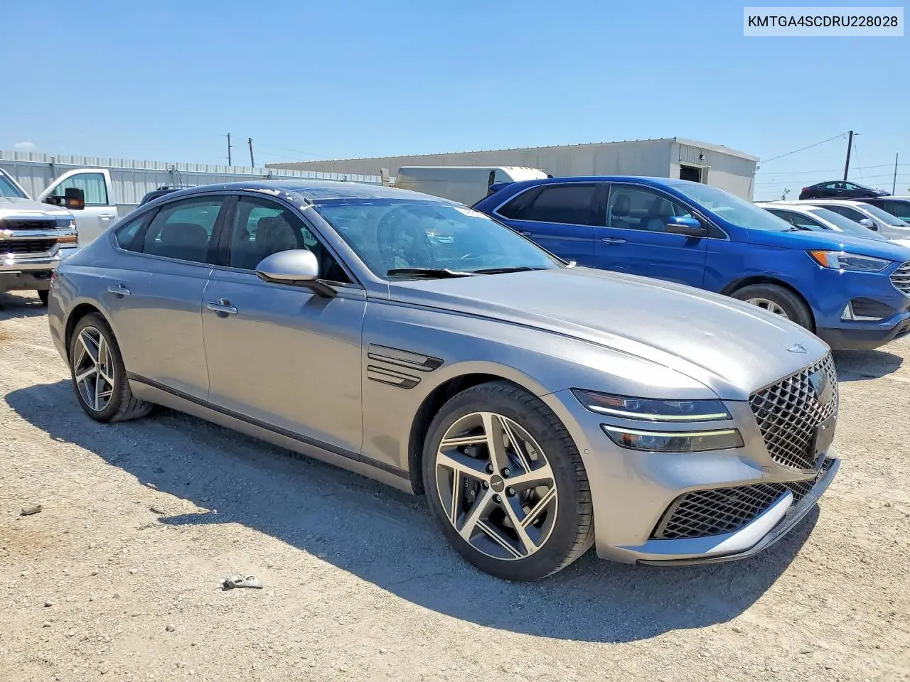 2024 Genesis G80 Sport Prestige VIN: KMTGA4SCDRU228028 Lot: 54995626