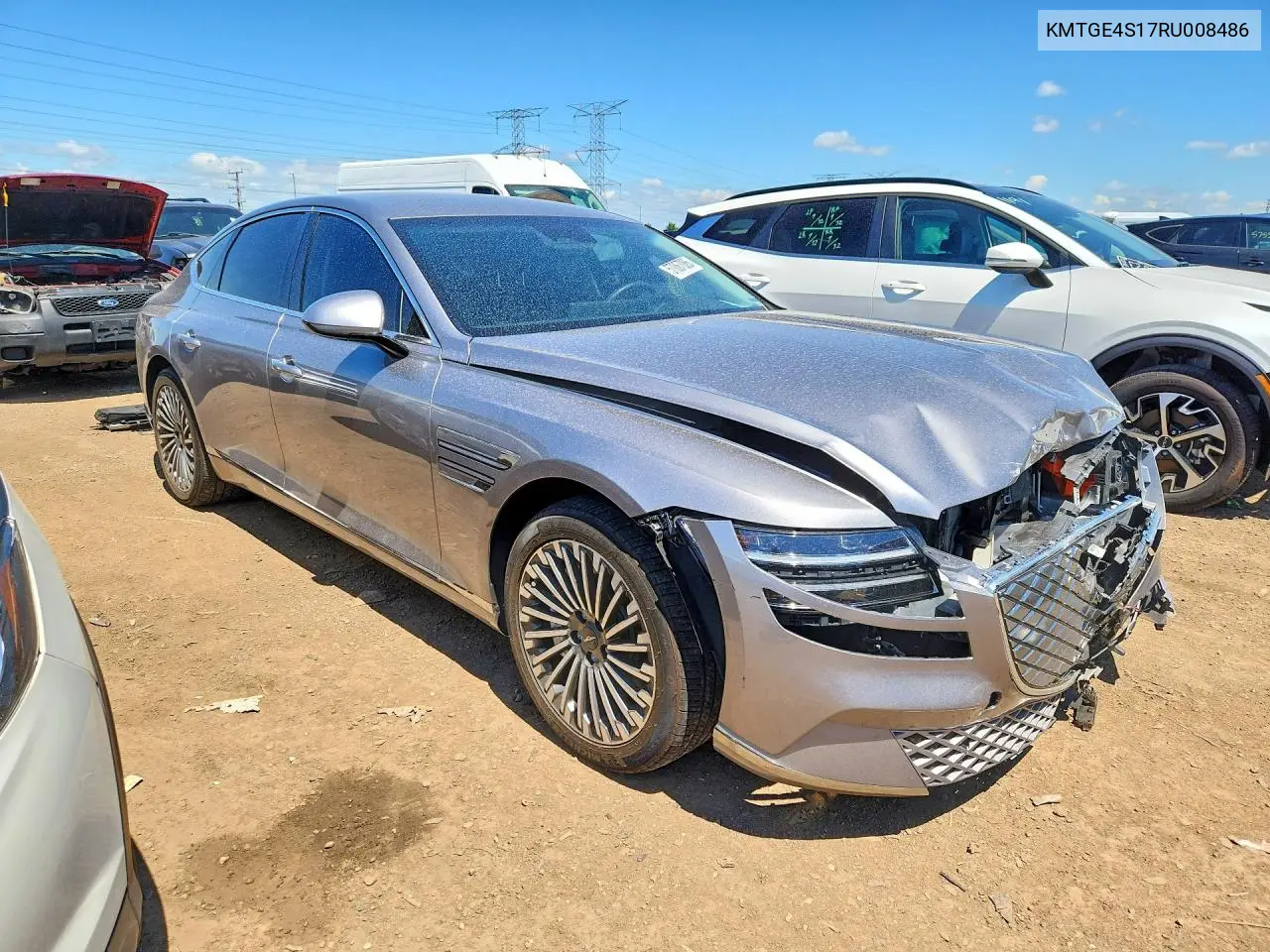 2024 Genesis Electrified G80 Advanced VIN: KMTGE4S17RU008486 Lot: 57067086
