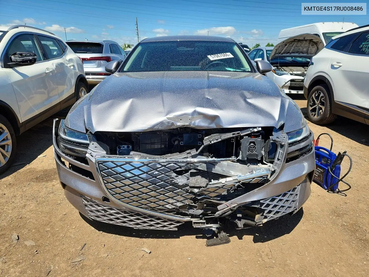 2024 Genesis Electrified G80 Advanced VIN: KMTGE4S17RU008486 Lot: 57067086