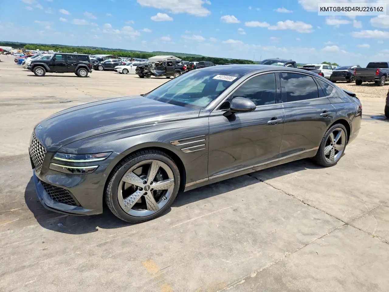 2024 Genesis G80 3.5T Sport VIN: KMTGB4SD4RU226162 Lot: 59259686