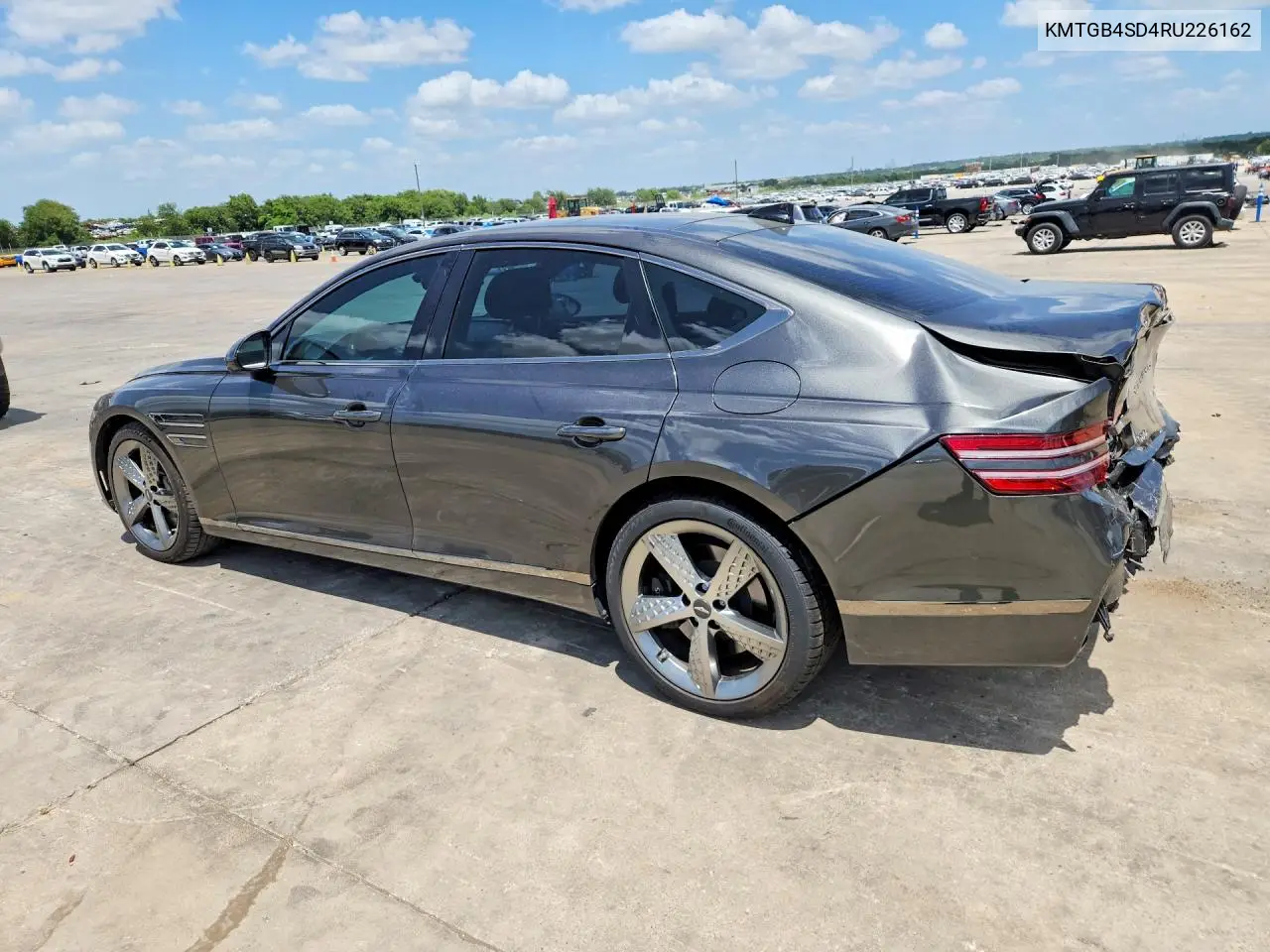 2024 Genesis G80 3.5T Sport VIN: KMTGB4SD4RU226162 Lot: 59259686