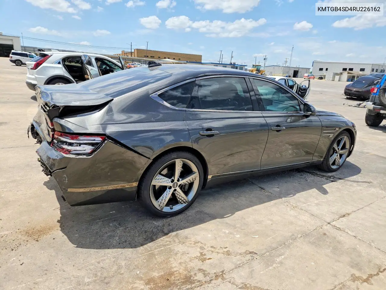 2024 Genesis G80 3.5T Sport VIN: KMTGB4SD4RU226162 Lot: 59259686