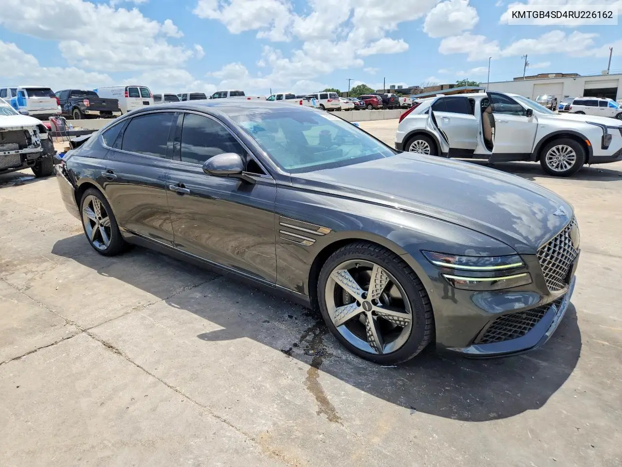 2024 Genesis G80 3.5T Sport VIN: KMTGB4SD4RU226162 Lot: 59259686