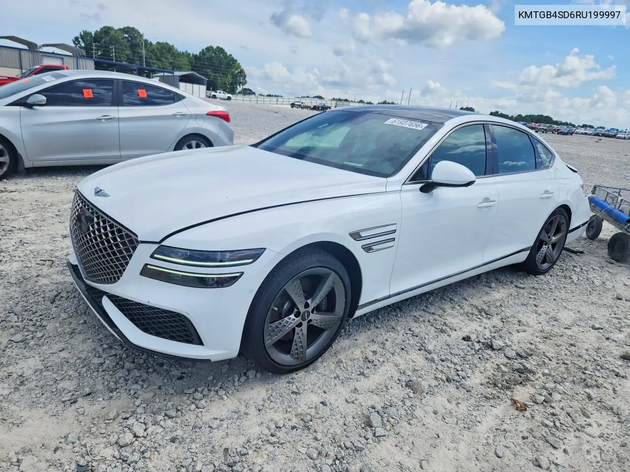 2024 Genesis G80 VIN: KMTGB4SD6RU199997 Lot: 61937656
