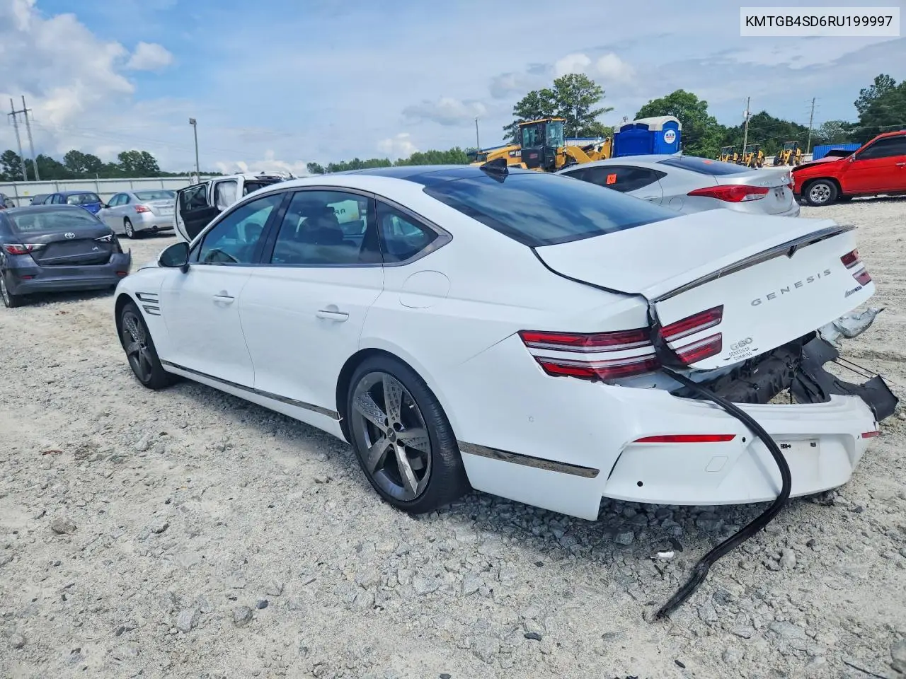 2024 Genesis G80 VIN: KMTGB4SD6RU199997 Lot: 61937656
