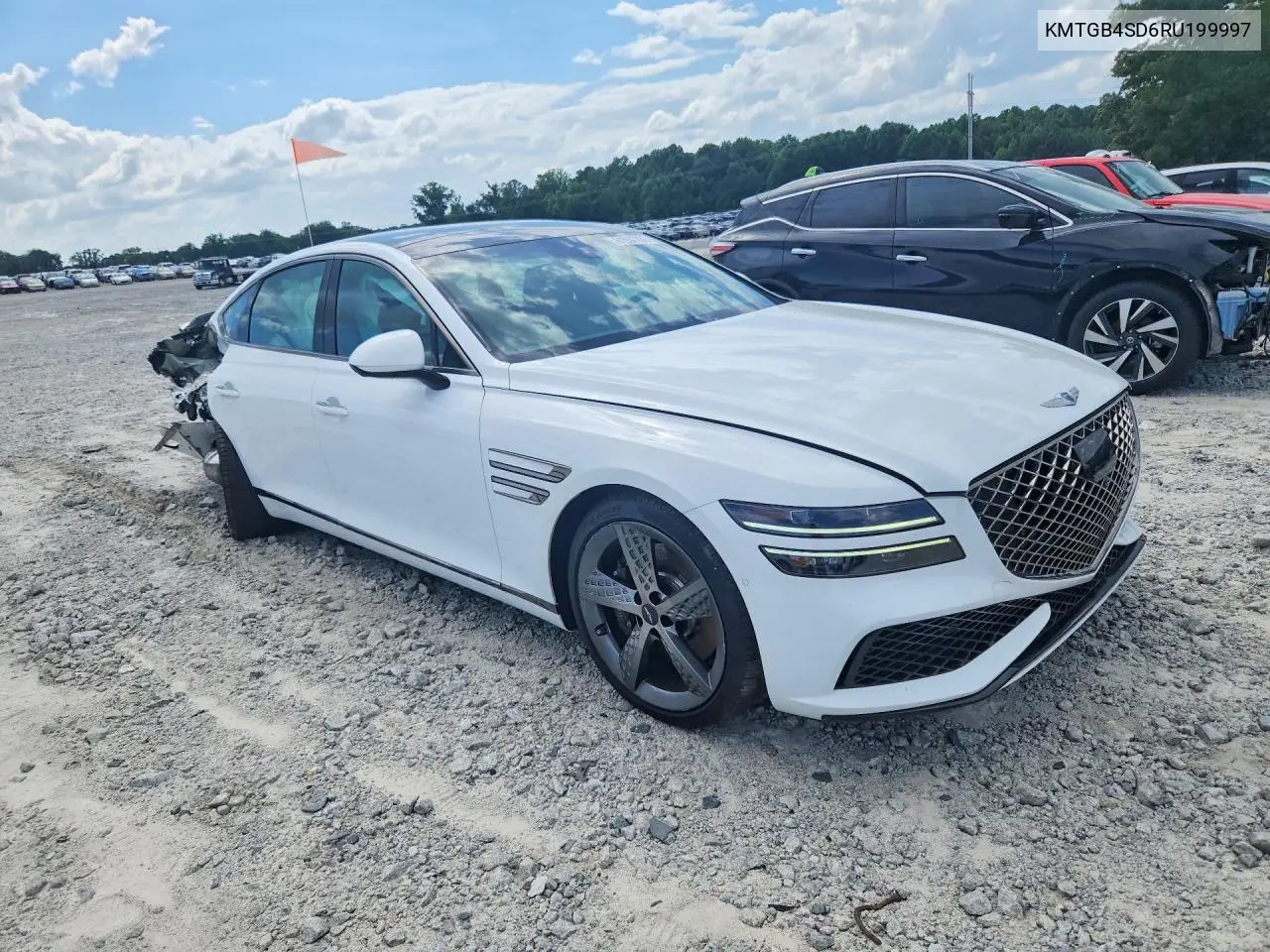 2024 Genesis G80 VIN: KMTGB4SD6RU199997 Lot: 61937656