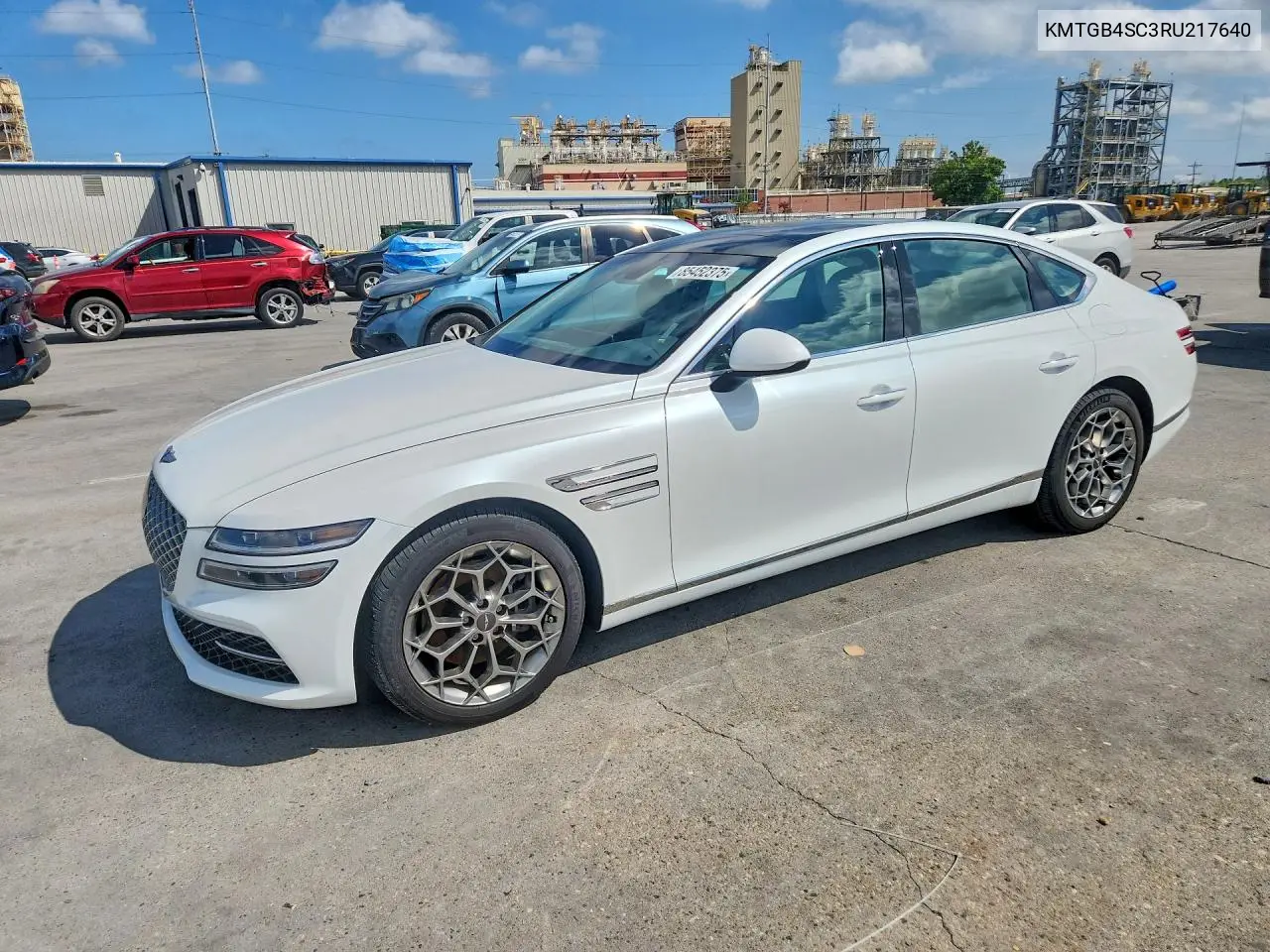 2024 Genesis G80 2.5T VIN: KMTGB4SC3RU217640 Lot: 85452375