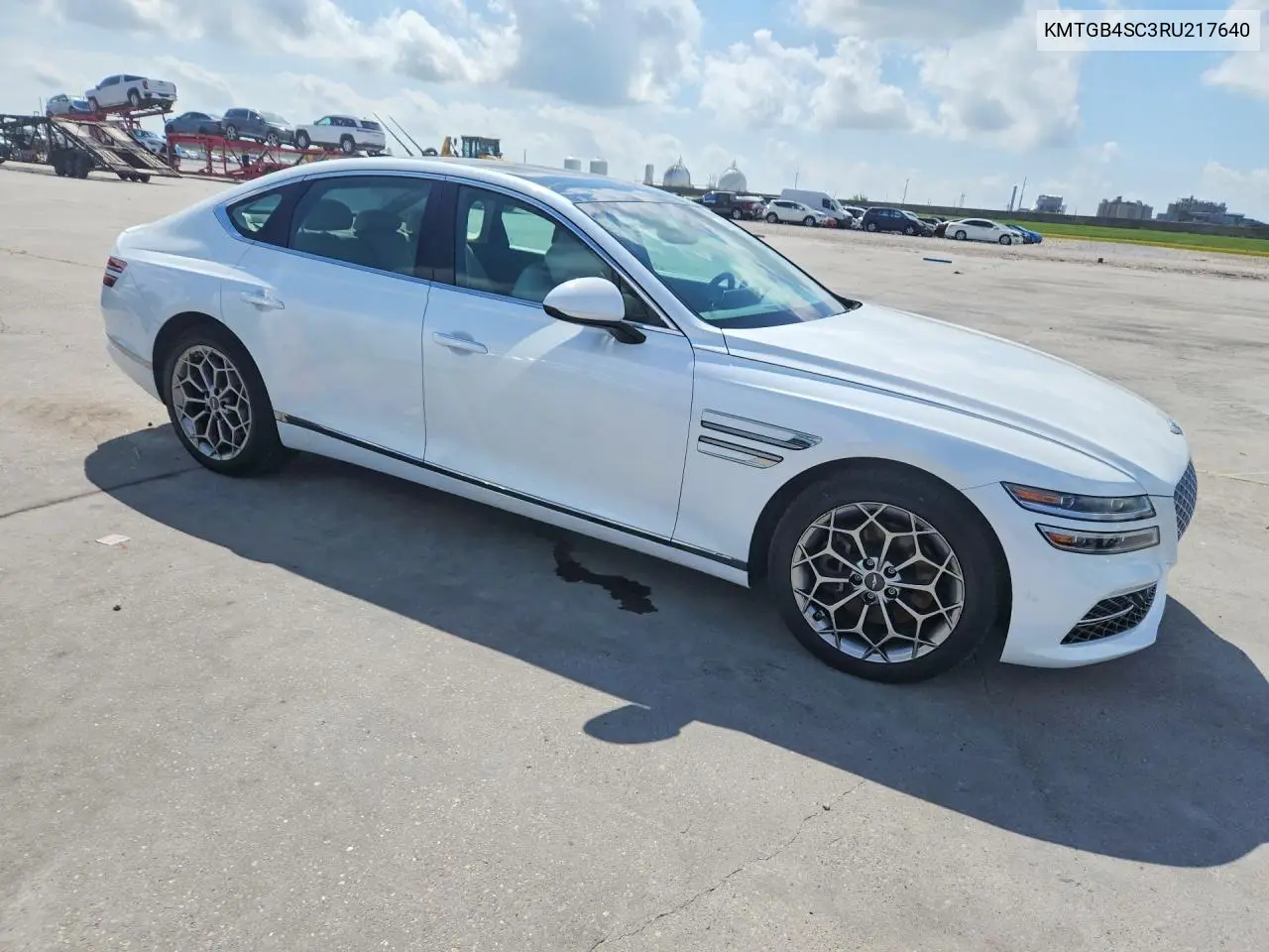 2024 Genesis G80 2.5T VIN: KMTGB4SC3RU217640 Lot: 85452375