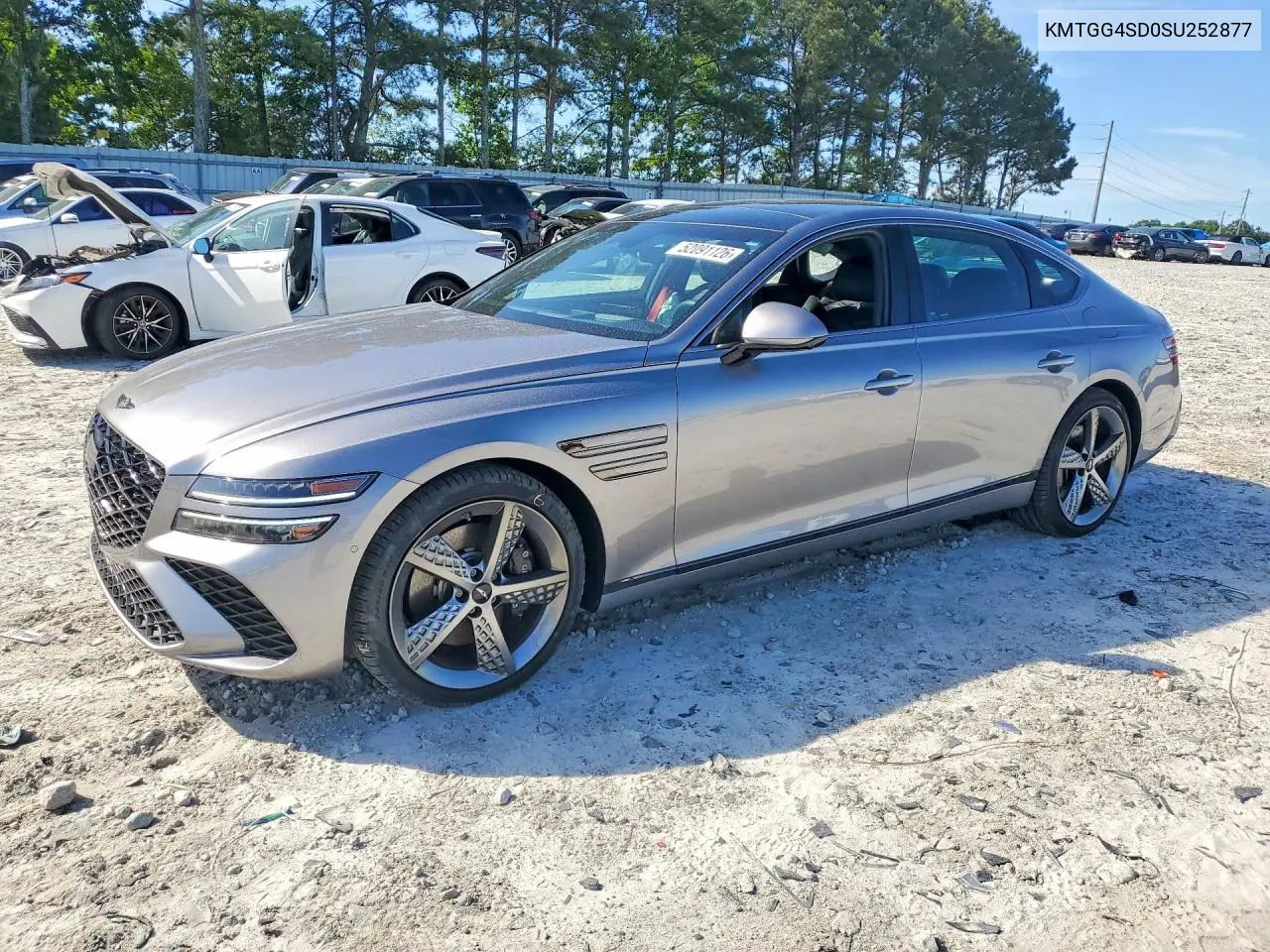 2025 Genesis G80 Sport Prestige VIN: KMTGG4SD0SU252877 Lot: 52091126
