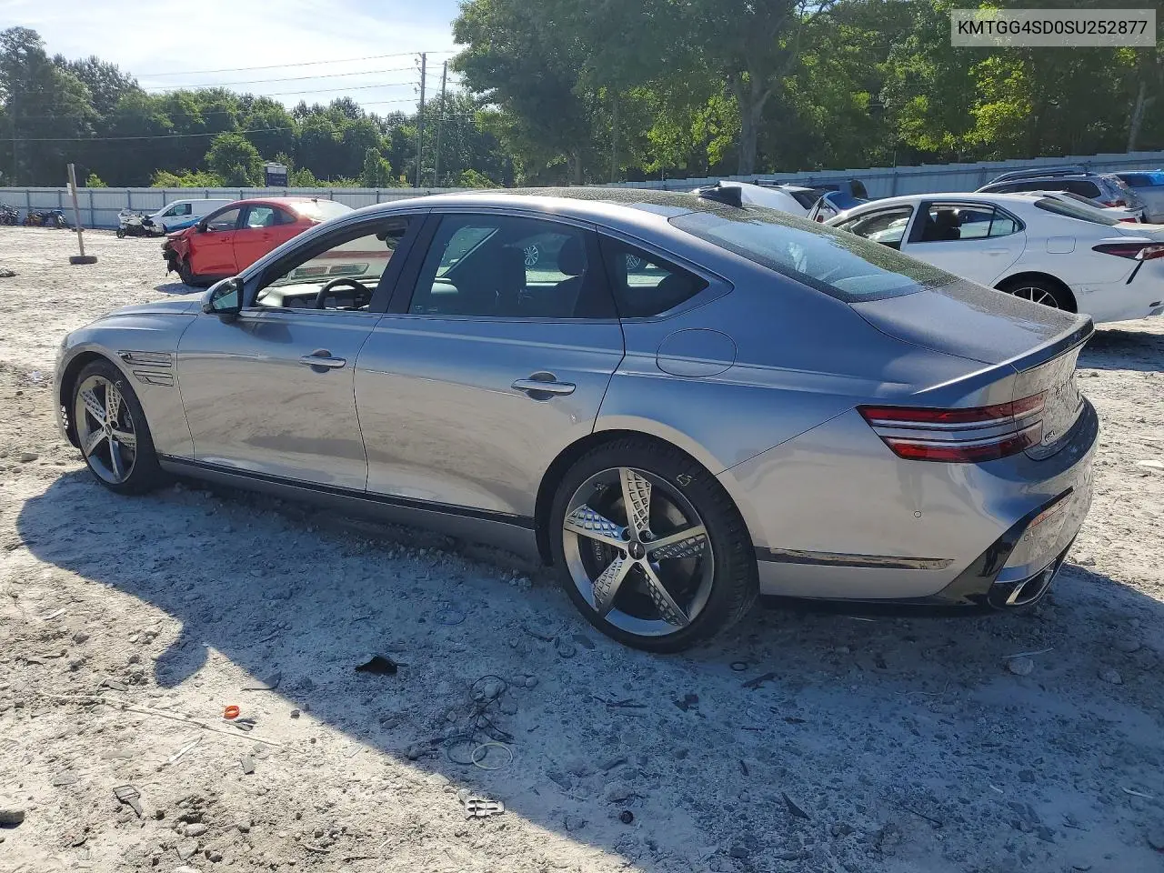 2025 Genesis G80 Sport Prestige VIN: KMTGG4SD0SU252877 Lot: 52091126