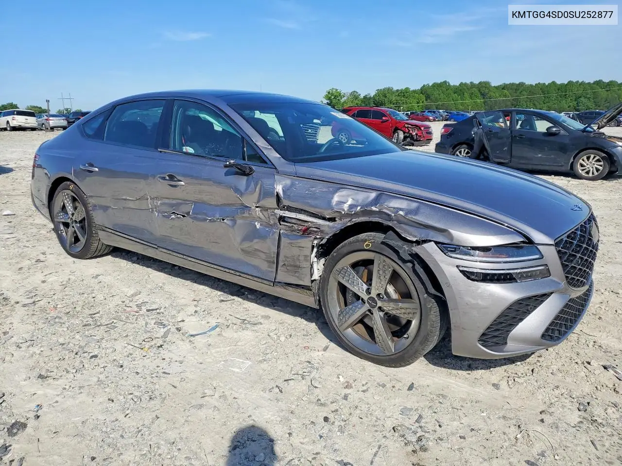 2025 Genesis G80 Sport Prestige VIN: KMTGG4SD0SU252877 Lot: 52091126