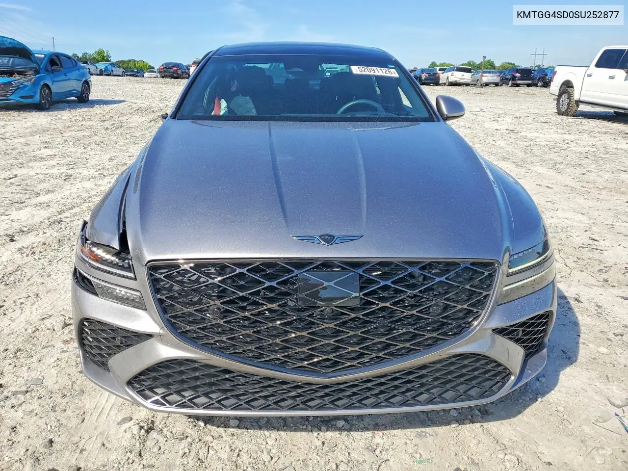 2025 Genesis G80 Sport Prestige VIN: KMTGG4SD0SU252877 Lot: 52091126