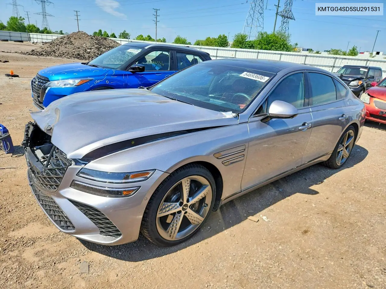 2025 Genesis G80 Sport Prestige VIN: KMTGG4SD5SU291531 Lot: 54693606