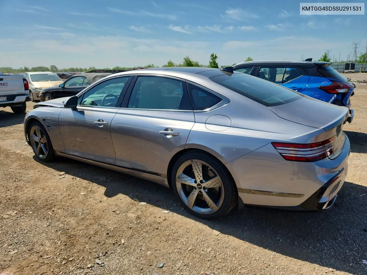 2025 Genesis G80 Sport Prestige VIN: KMTGG4SD5SU291531 Lot: 54693606