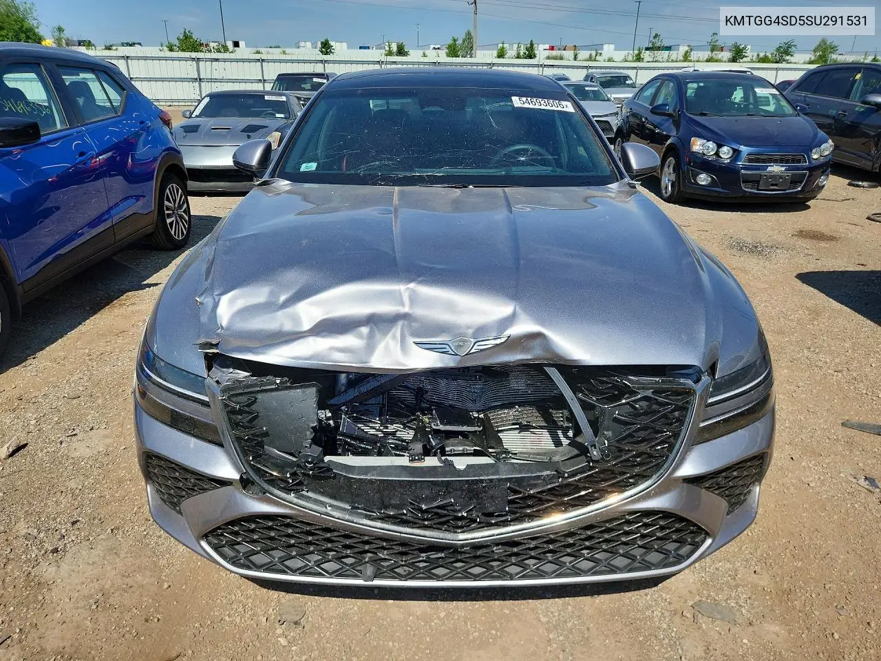 2025 Genesis G80 Sport Prestige VIN: KMTGG4SD5SU291531 Lot: 54693606