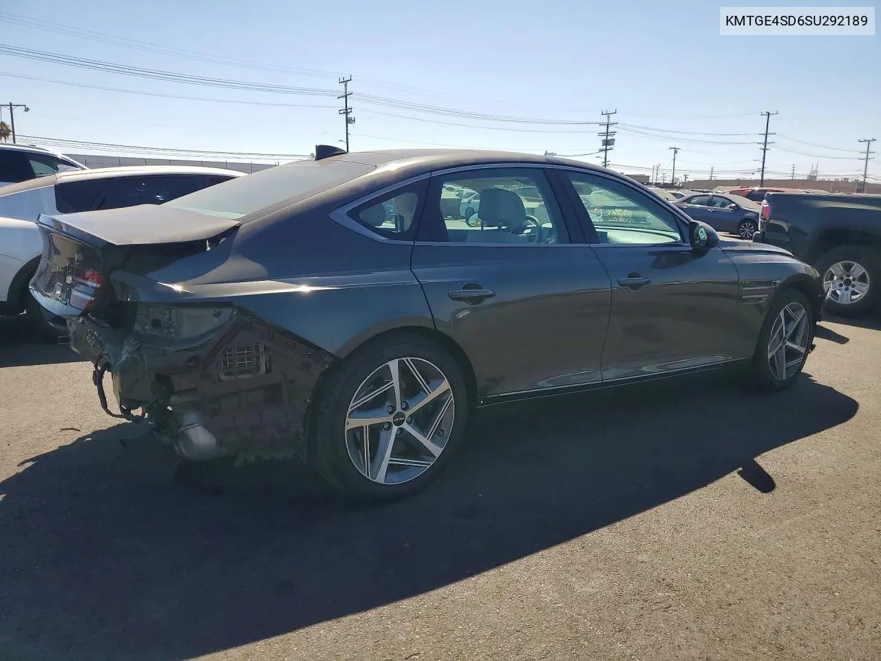 2025 Genesis G80 Sport Advanced VIN: KMTGE4SD6SU292189 Lot: 59392596