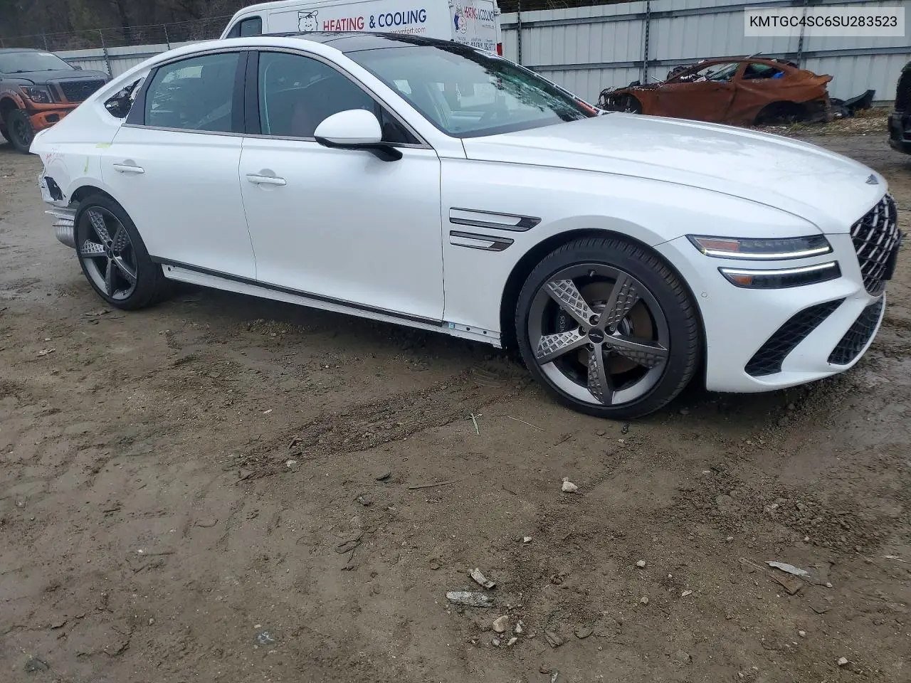 2025 Genesis G80 2.5T Sport Prestige VIN: KMTGC4SC6SU283523 Lot: 79363985