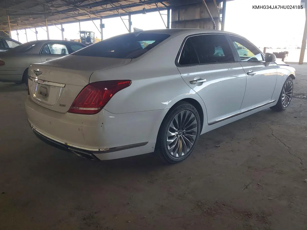 2017 Genesis G90 3.3T Premium VIN: KMHG34JA7HU024185 Lot: 46432726