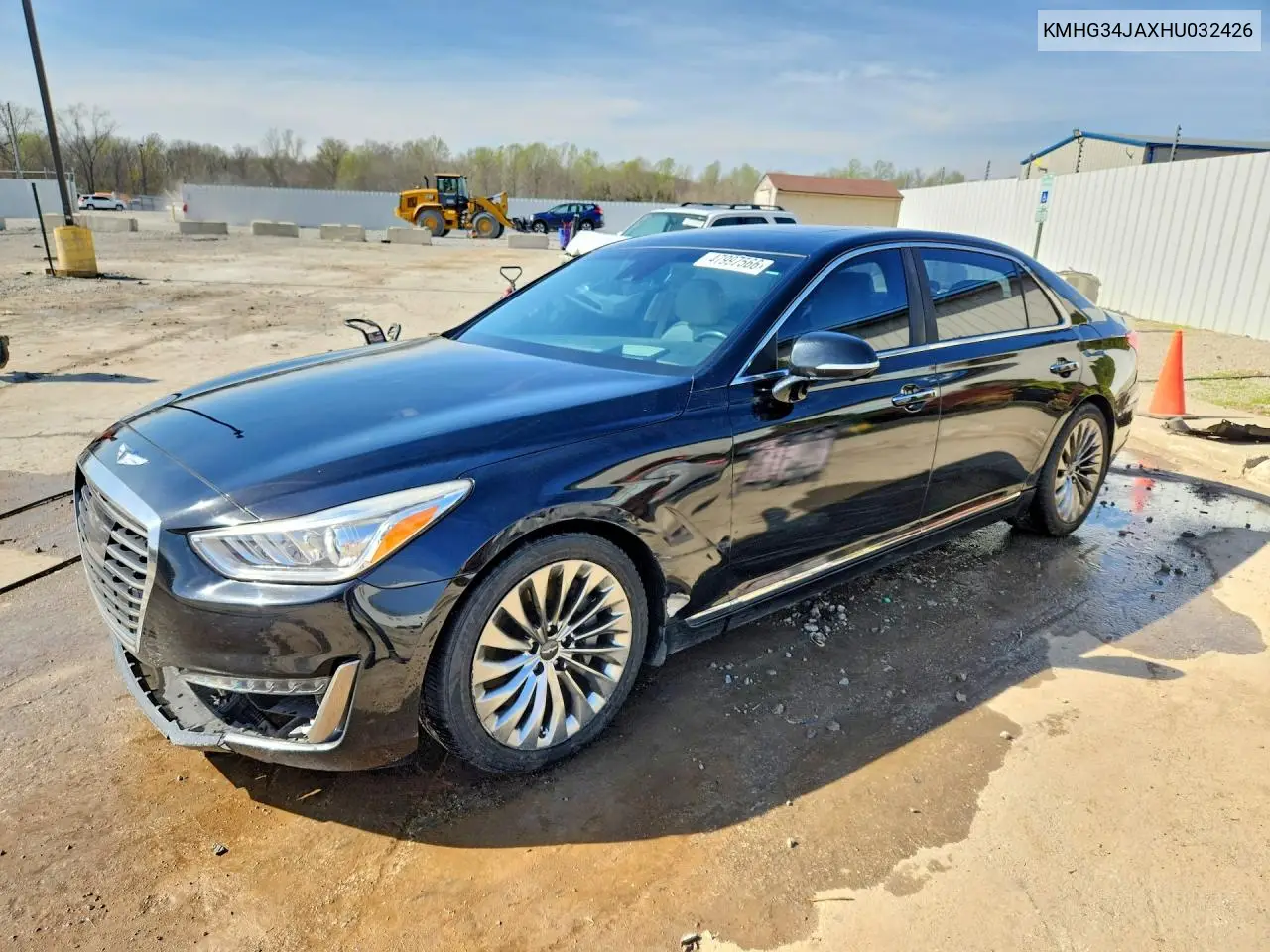 2017 Genesis G90 3.3T Premium VIN: KMHG34JAXHU032426 Lot: 47997566
