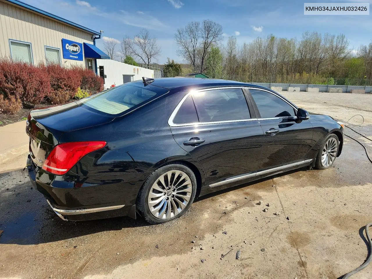 2017 Genesis G90 3.3T Premium VIN: KMHG34JAXHU032426 Lot: 47997566
