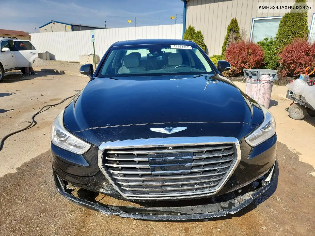 2017 Genesis G90 3.3T Premium VIN: KMHG34JAXHU032426 Lot: 47997566