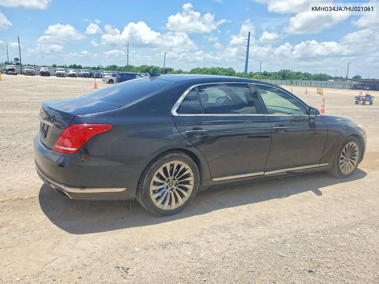 2017 Genesis G90 Premium VIN: KMHG34JA7HU021061 Lot: 52844076