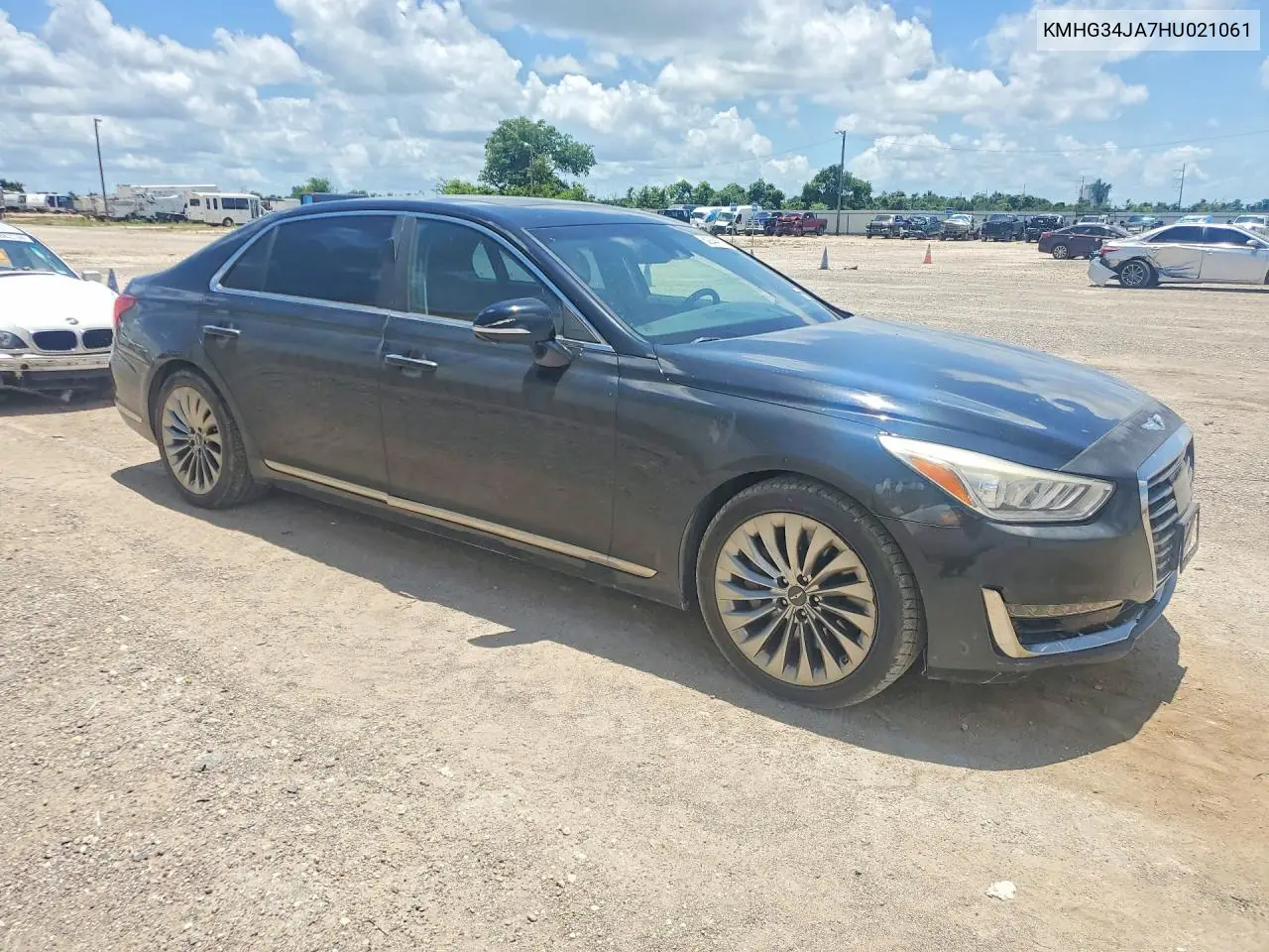 2017 Genesis G90 Premium VIN: KMHG34JA7HU021061 Lot: 52844076