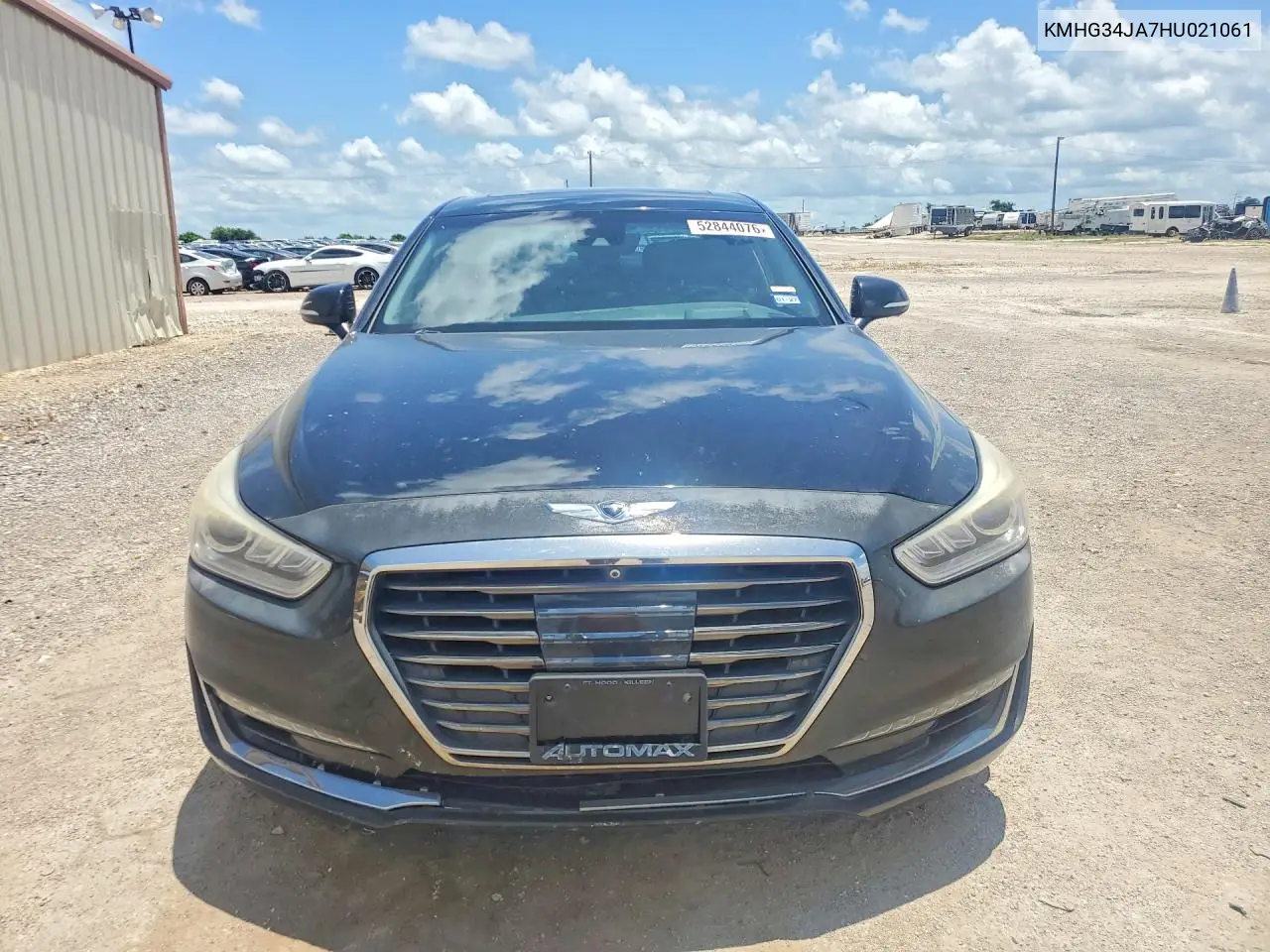 2017 Genesis G90 Premium VIN: KMHG34JA7HU021061 Lot: 52844076