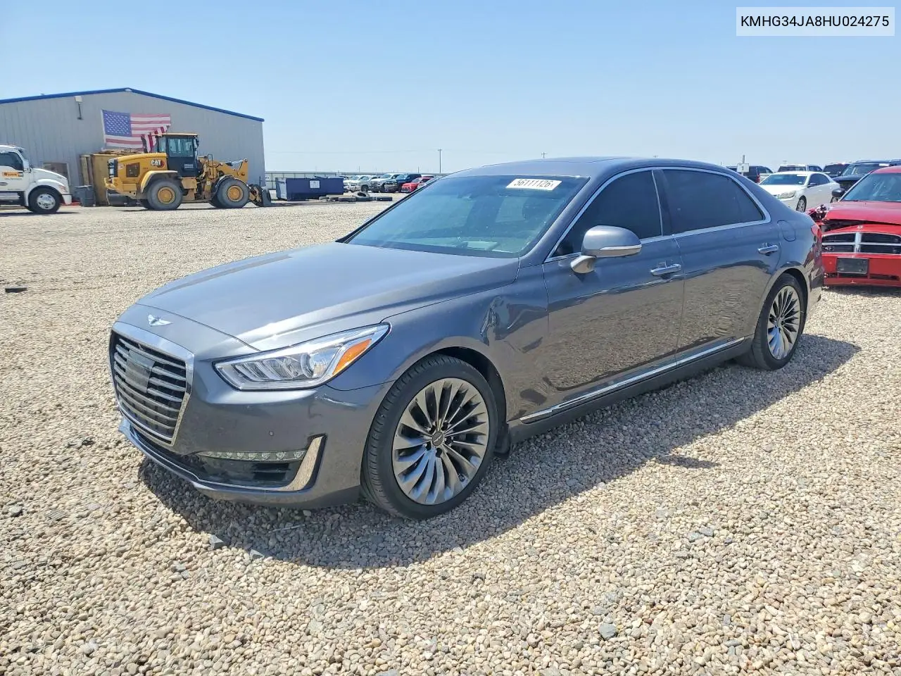 2017 Genesis G90 Premium VIN: KMHG34JA8HU024275 Lot: 56111126