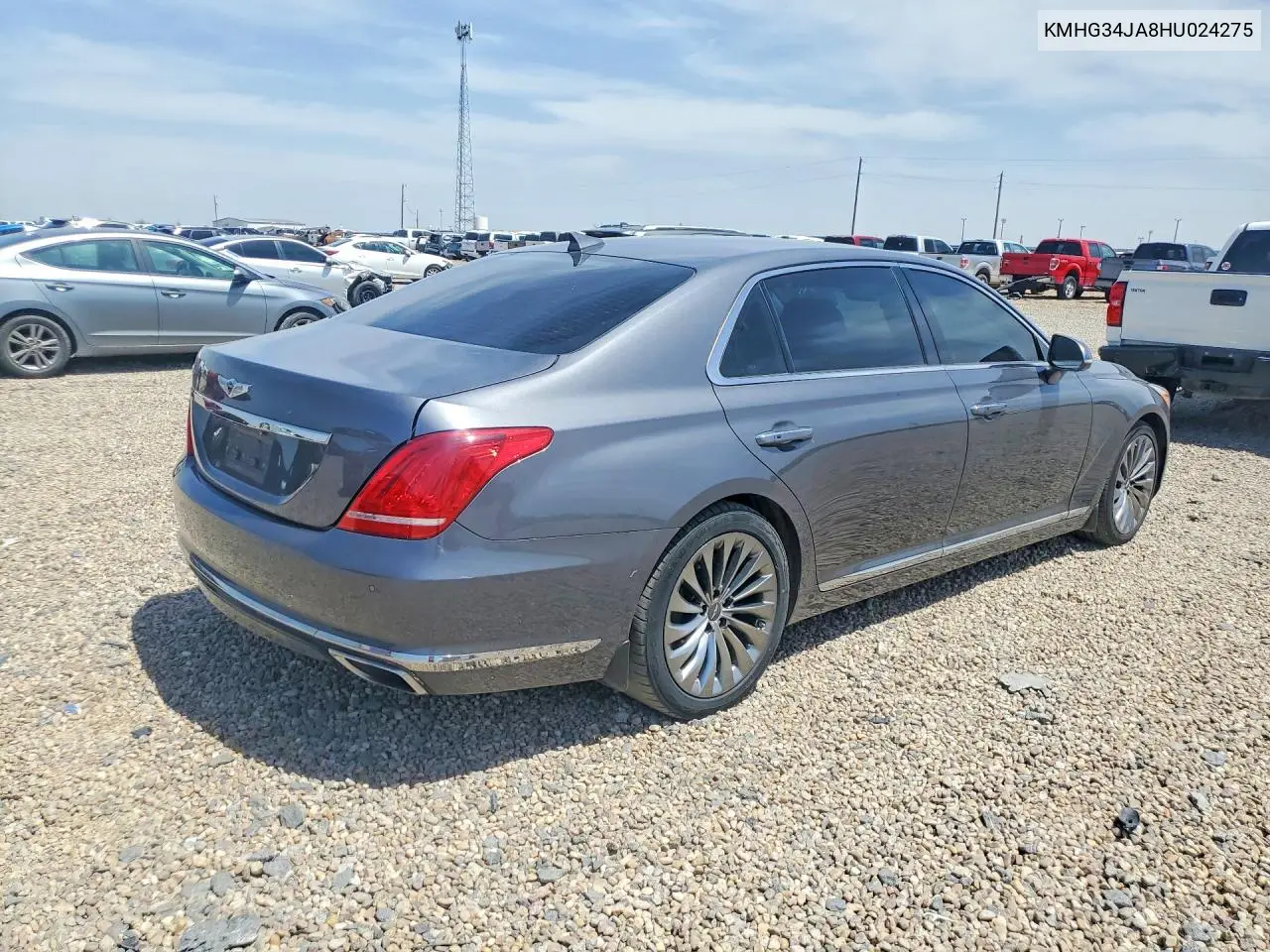 2017 Genesis G90 Premium VIN: KMHG34JA8HU024275 Lot: 56111126