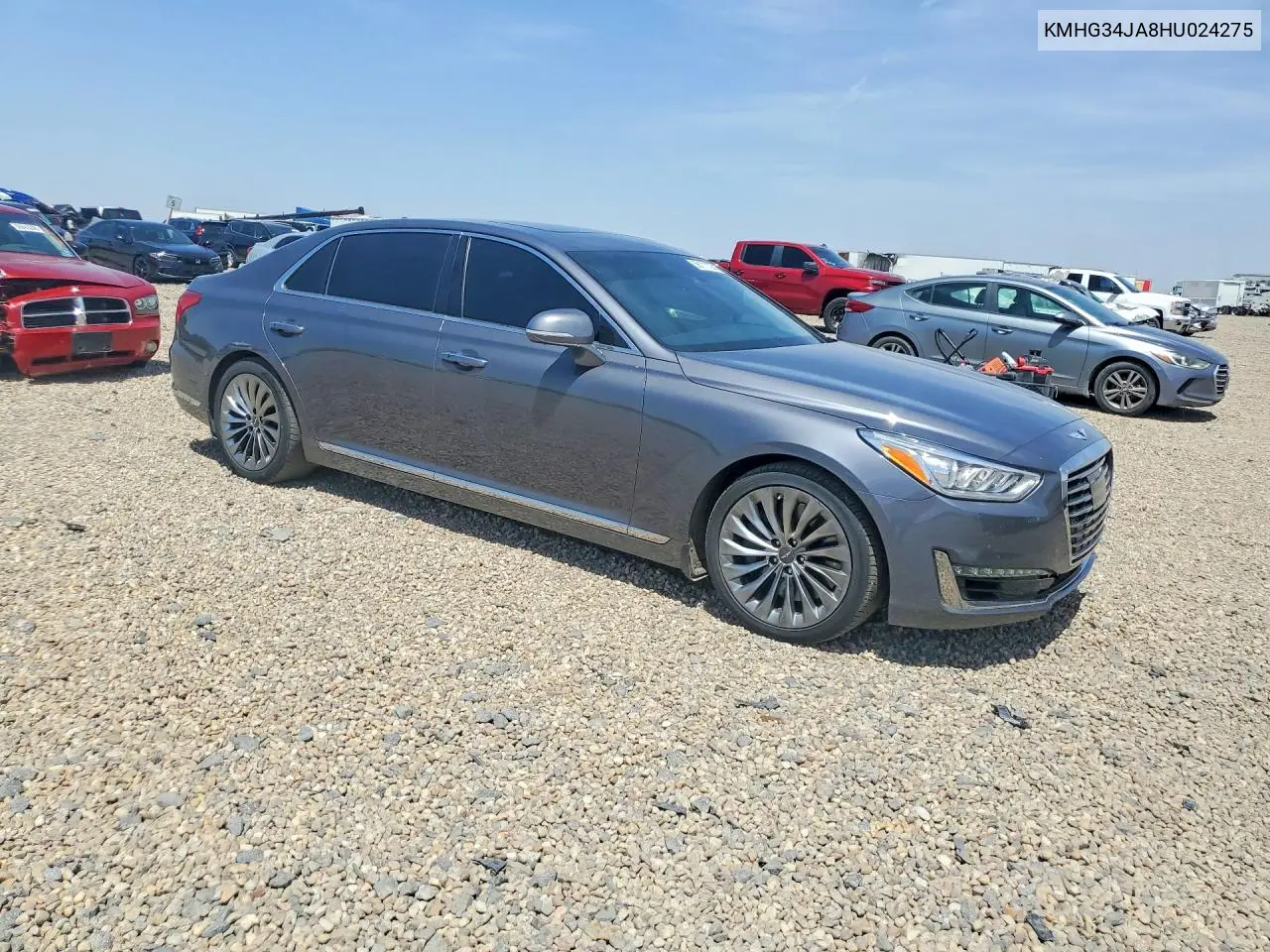 2017 Genesis G90 Premium VIN: KMHG34JA8HU024275 Lot: 56111126