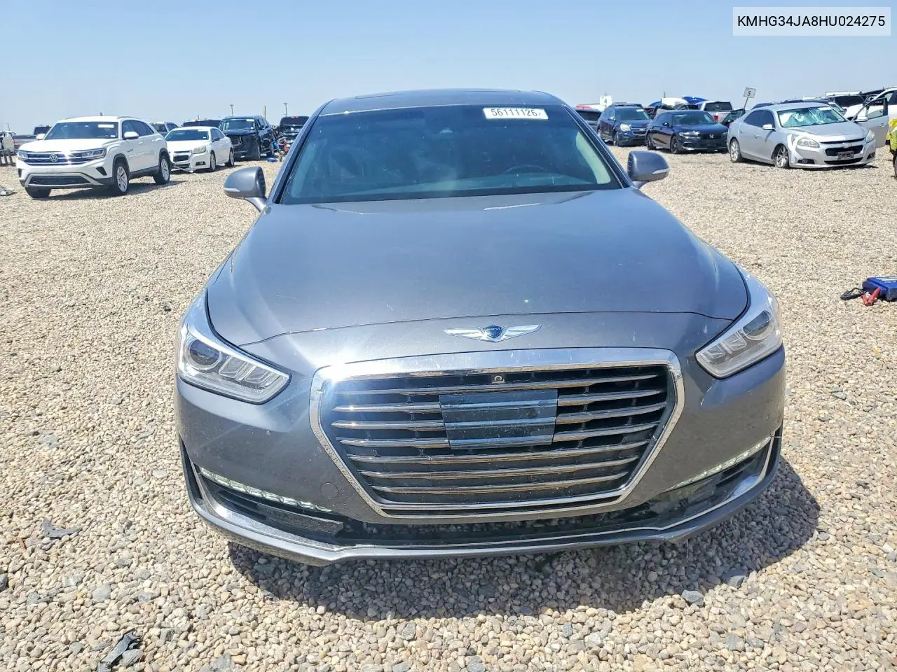 2017 Genesis G90 Premium VIN: KMHG34JA8HU024275 Lot: 56111126