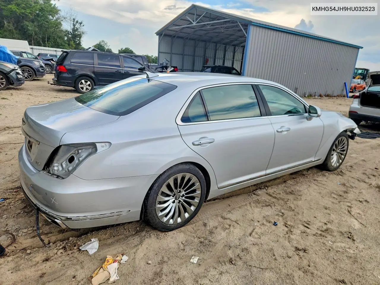 2017 Genesis G90 Ultimate VIN: KMHG54JH9HU032523 Lot: 59033276