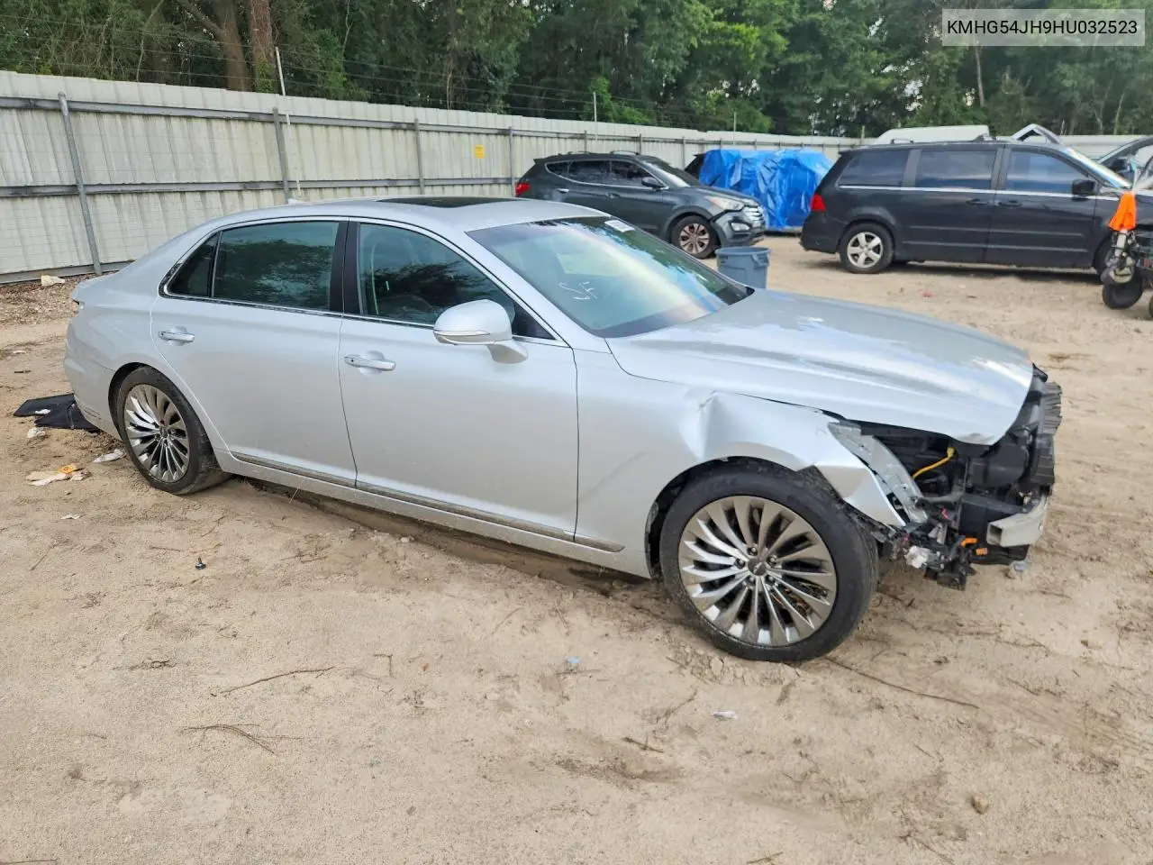 2017 Genesis G90 Ultimate VIN: KMHG54JH9HU032523 Lot: 59033276