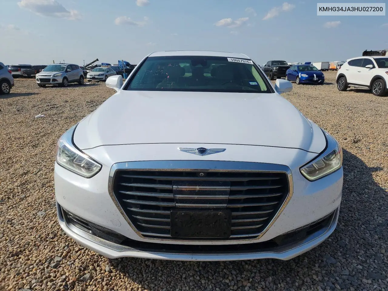 2017 Genesis G90 Premium VIN: KMHG34JA3HU027200 Lot: 59607976