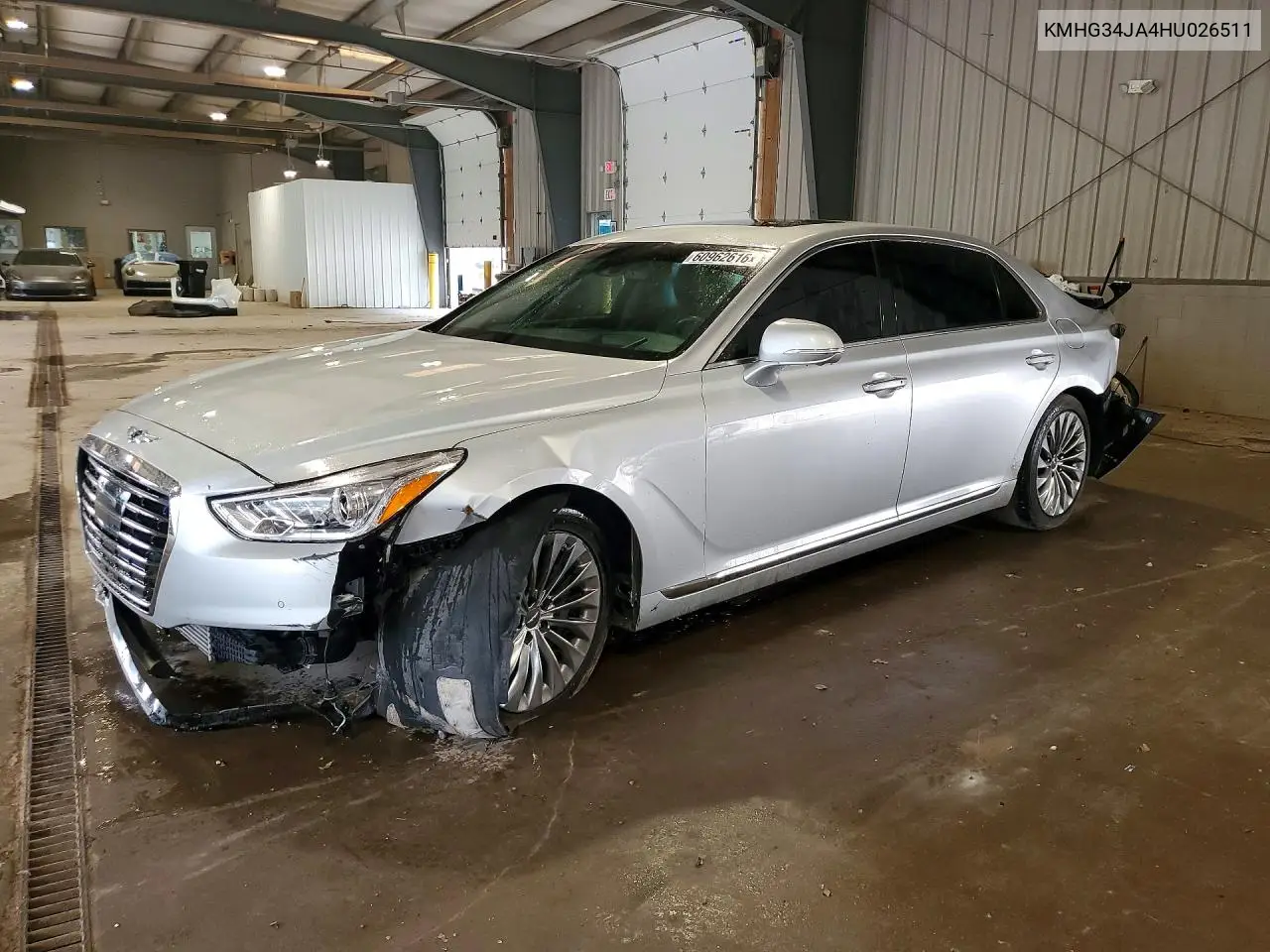 2017 Genesis G90 Premium VIN: KMHG34JA4HU026511 Lot: 60962616