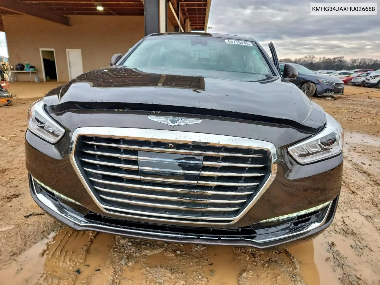 2017 Genesis G90 Premium VIN: KMHG34JAXHU026688 Lot: 94710445