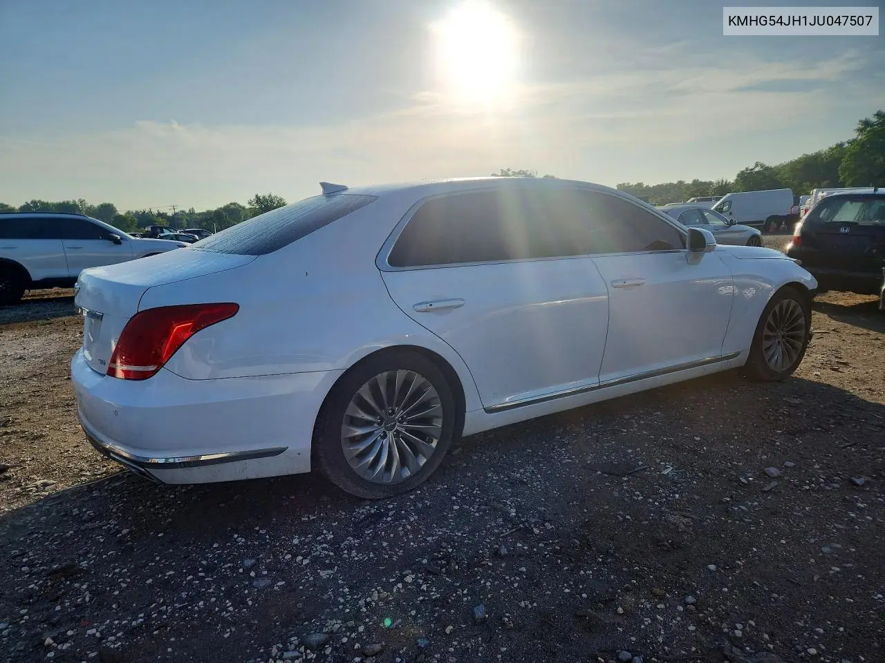 2018 Genesis G90 Ultimate VIN: KMHG54JH1JU047507 Lot: 55893866