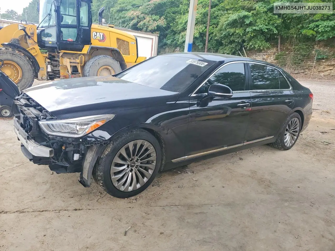 2018 Genesis G90 Ultimate VIN: KMHG54JH1JU038273 Lot: 55979306