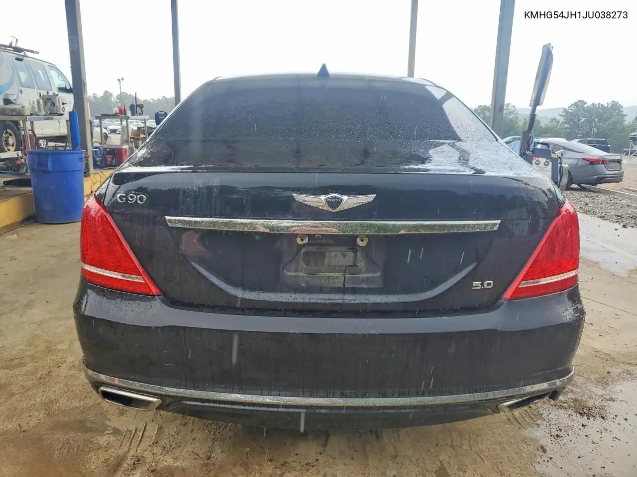 2018 Genesis G90 Ultimate VIN: KMHG54JH1JU038273 Lot: 55979306
