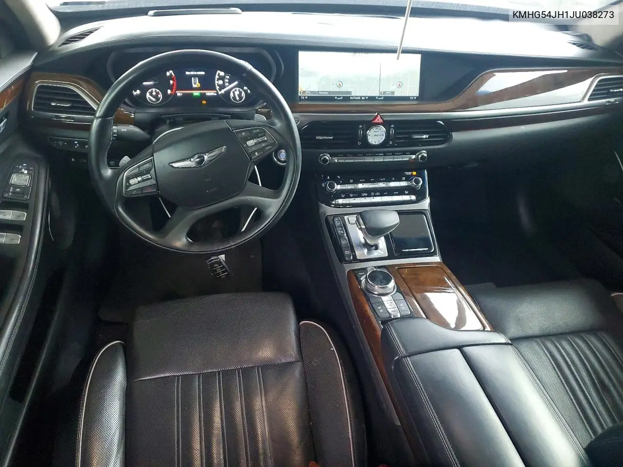2018 Genesis G90 Ultimate VIN: KMHG54JH1JU038273 Lot: 55979306