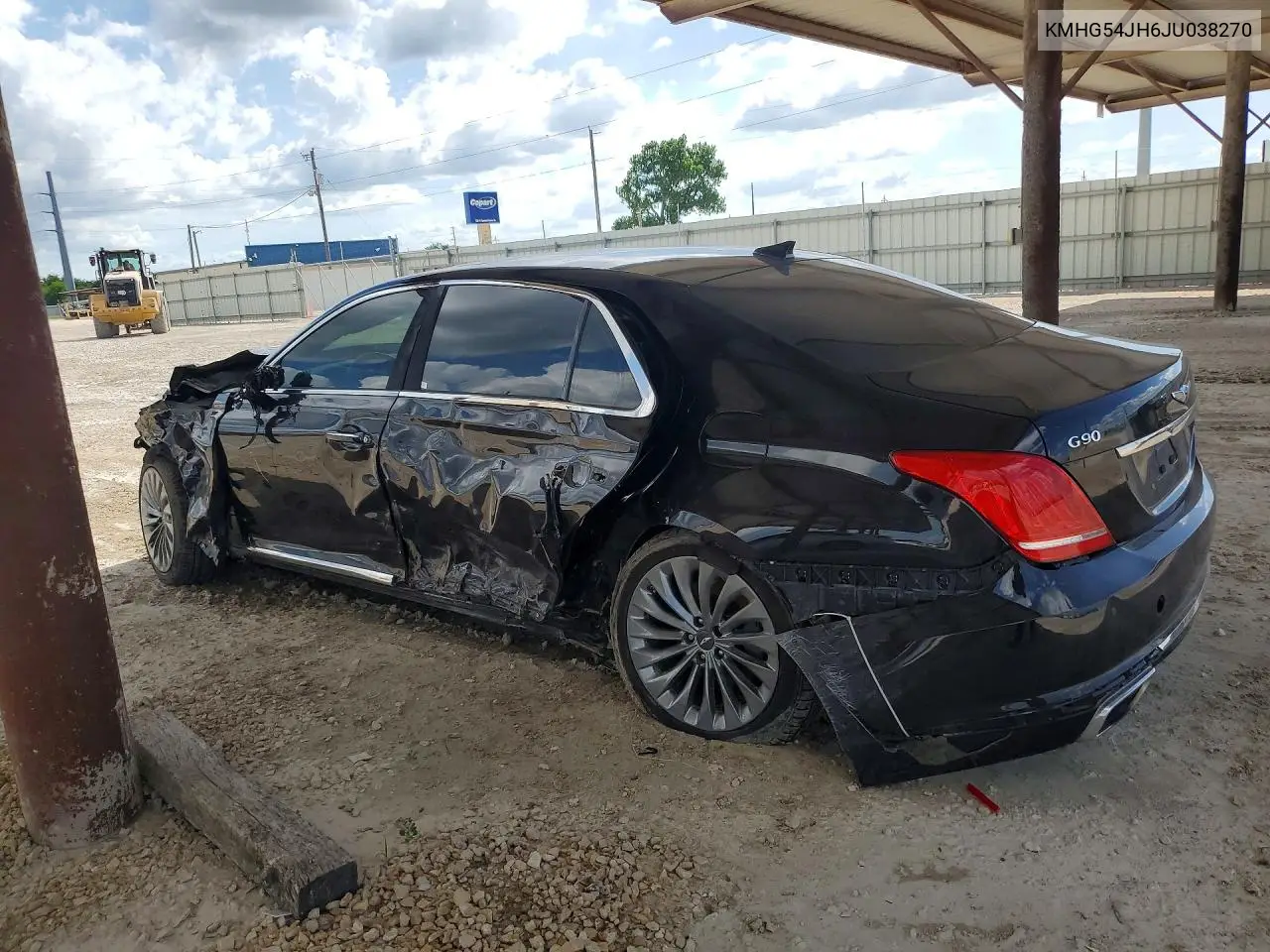 2018 Genesis G90 Ultimate VIN: KMHG54JH6JU038270 Lot: 56874526