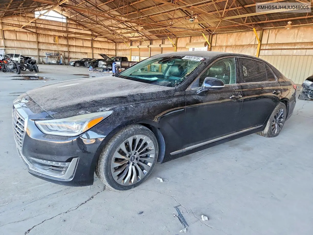 2018 Genesis G90 Ultimate VIN: KMHG54JH4JU048005 Lot: 59887976