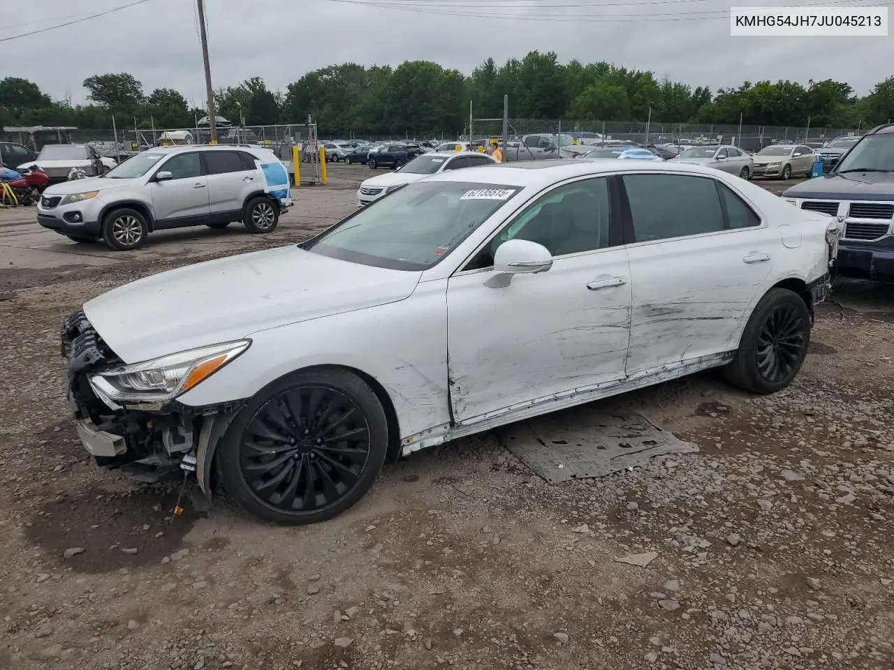 2018 Genesis G90 Ultimate VIN: KMHG54JH7JU045213 Lot: 62135515
