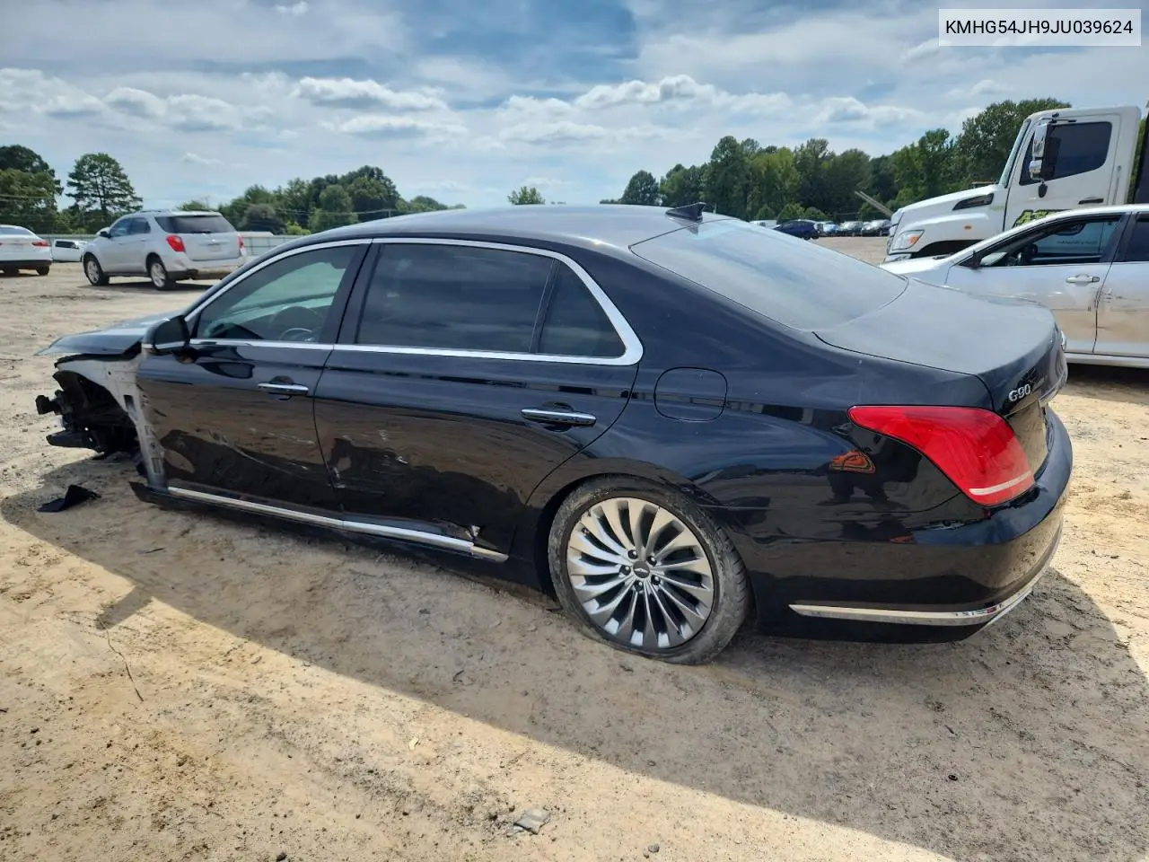 2018 Genesis G90 Ultimate VIN: KMHG54JH9JU039624 Lot: 71069715