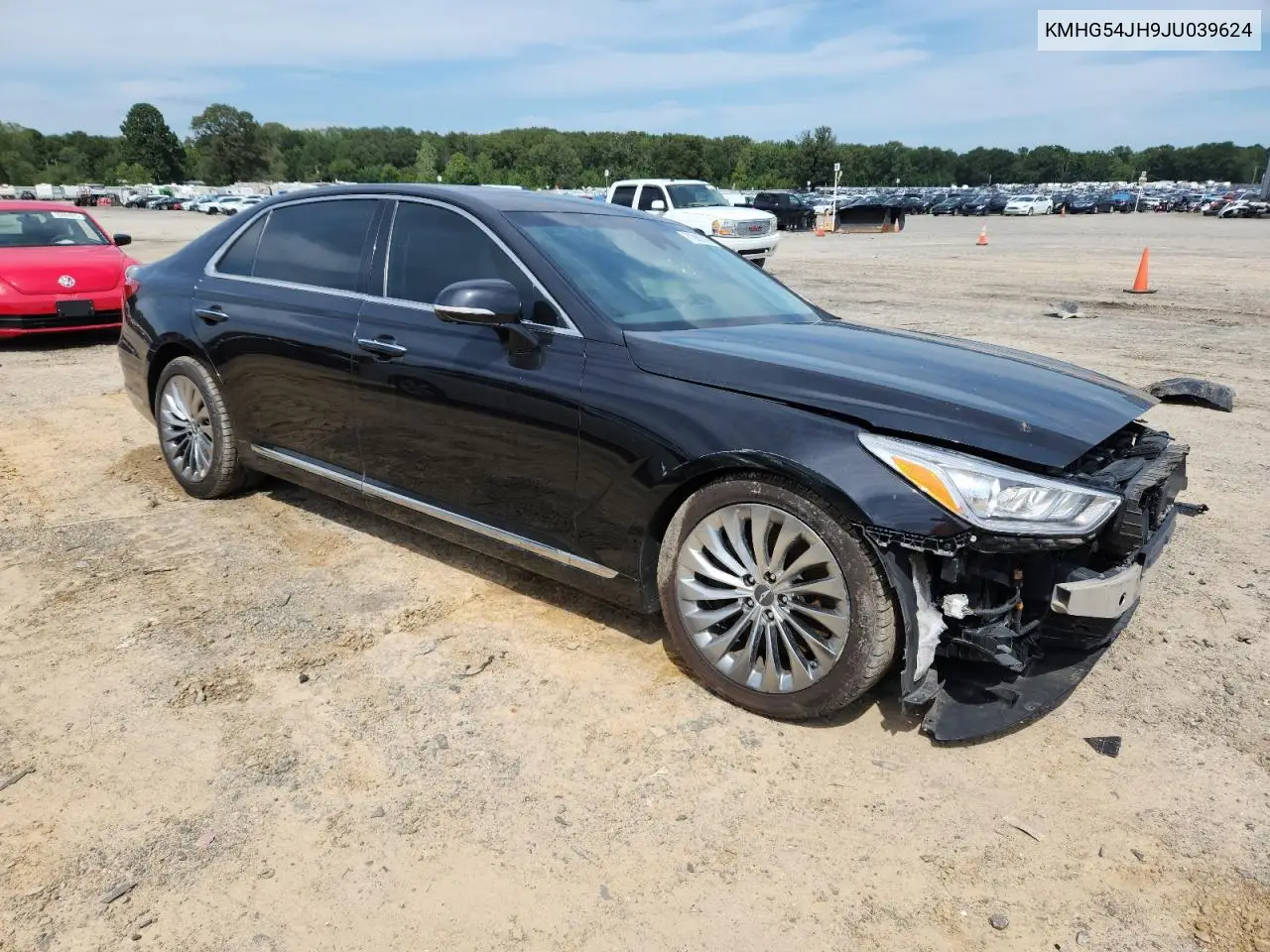 2018 Genesis G90 Ultimate VIN: KMHG54JH9JU039624 Lot: 71069715