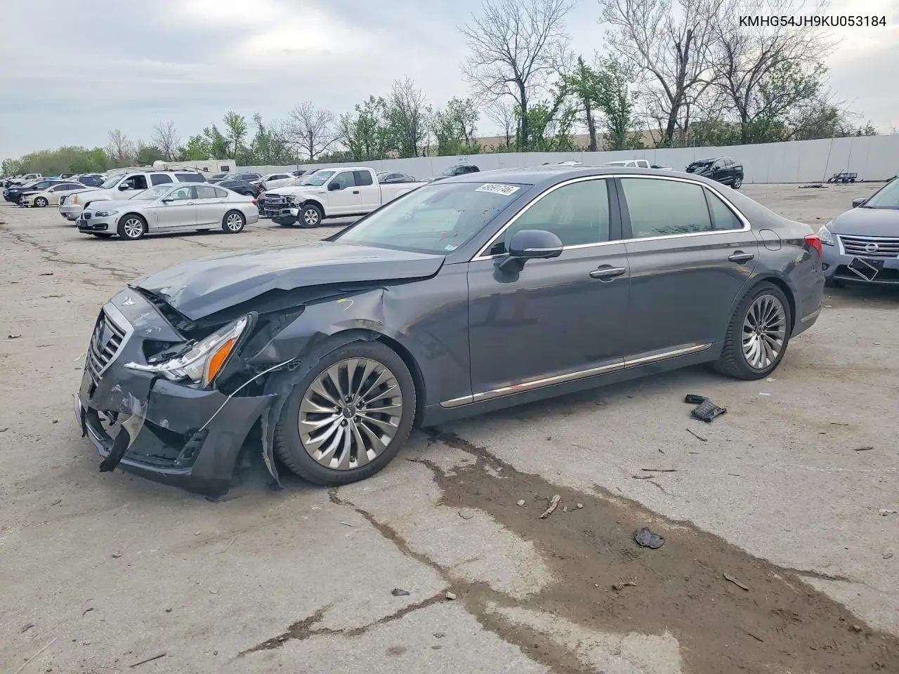 2019 Genesis G90 Ultimate VIN: KMHG54JH9KU053184 Lot: 49591746