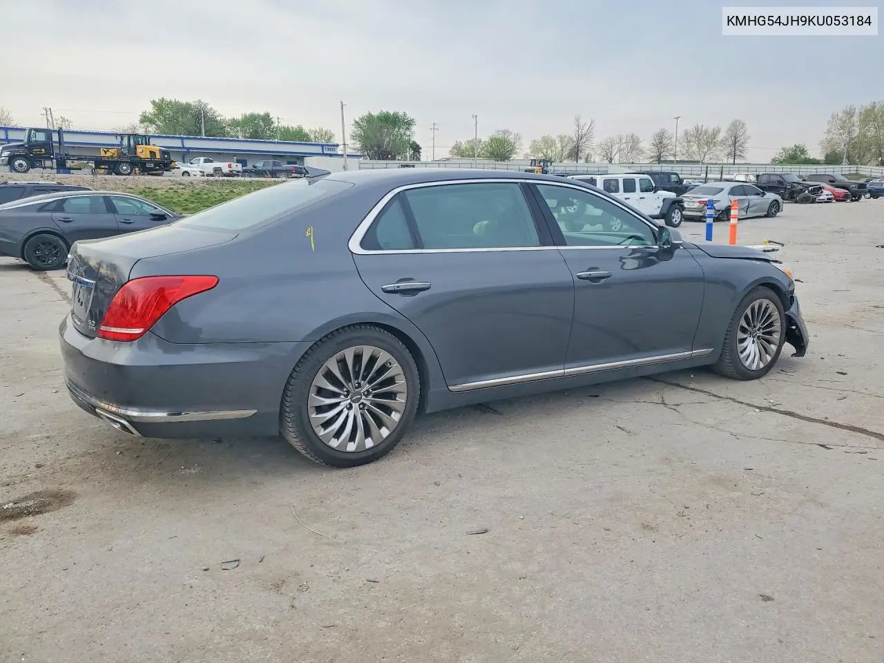 2019 Genesis G90 Ultimate VIN: KMHG54JH9KU053184 Lot: 49591746